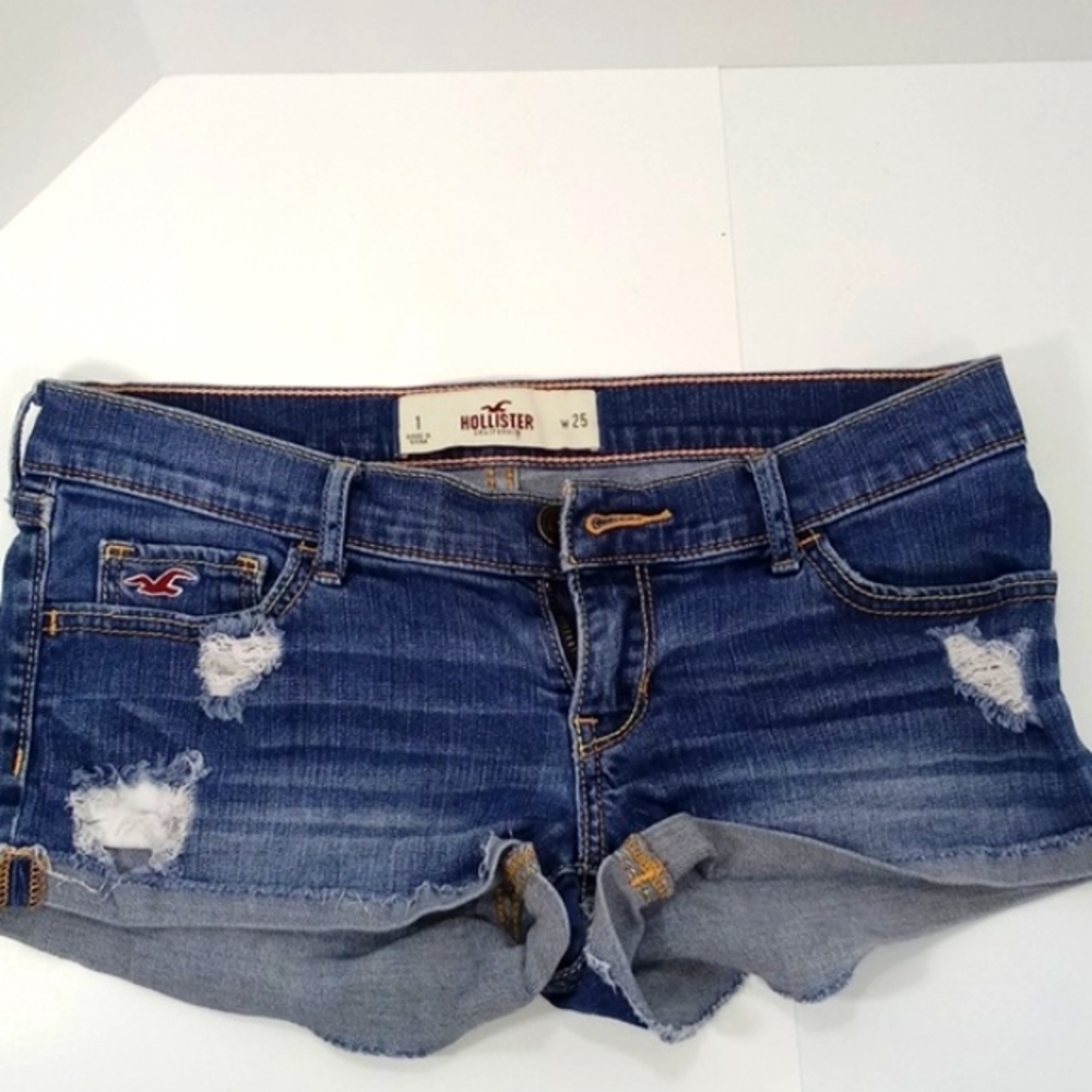 Hollister jean shorts sz1/25